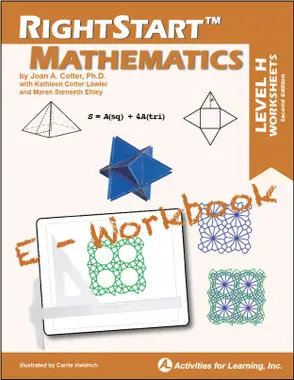 RightStart™ Mathematics Level H E-Worksheets Second Edition