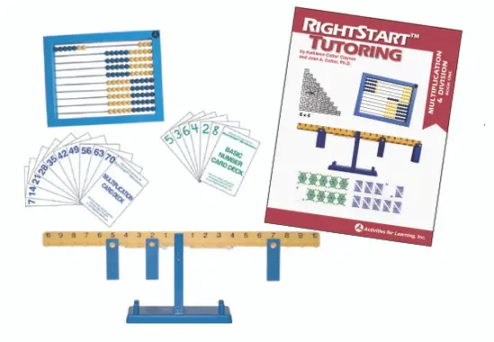 RightStart™ Tutoring Multiplication & Division Book One Kit