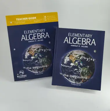 Jacobs' Elementary Algebra (Curriculum Pack)