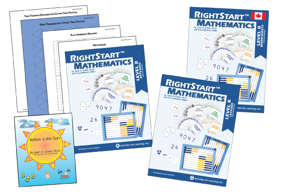 RightStart™ Mathematics Level B Second Edition Book Bundle - Canadian