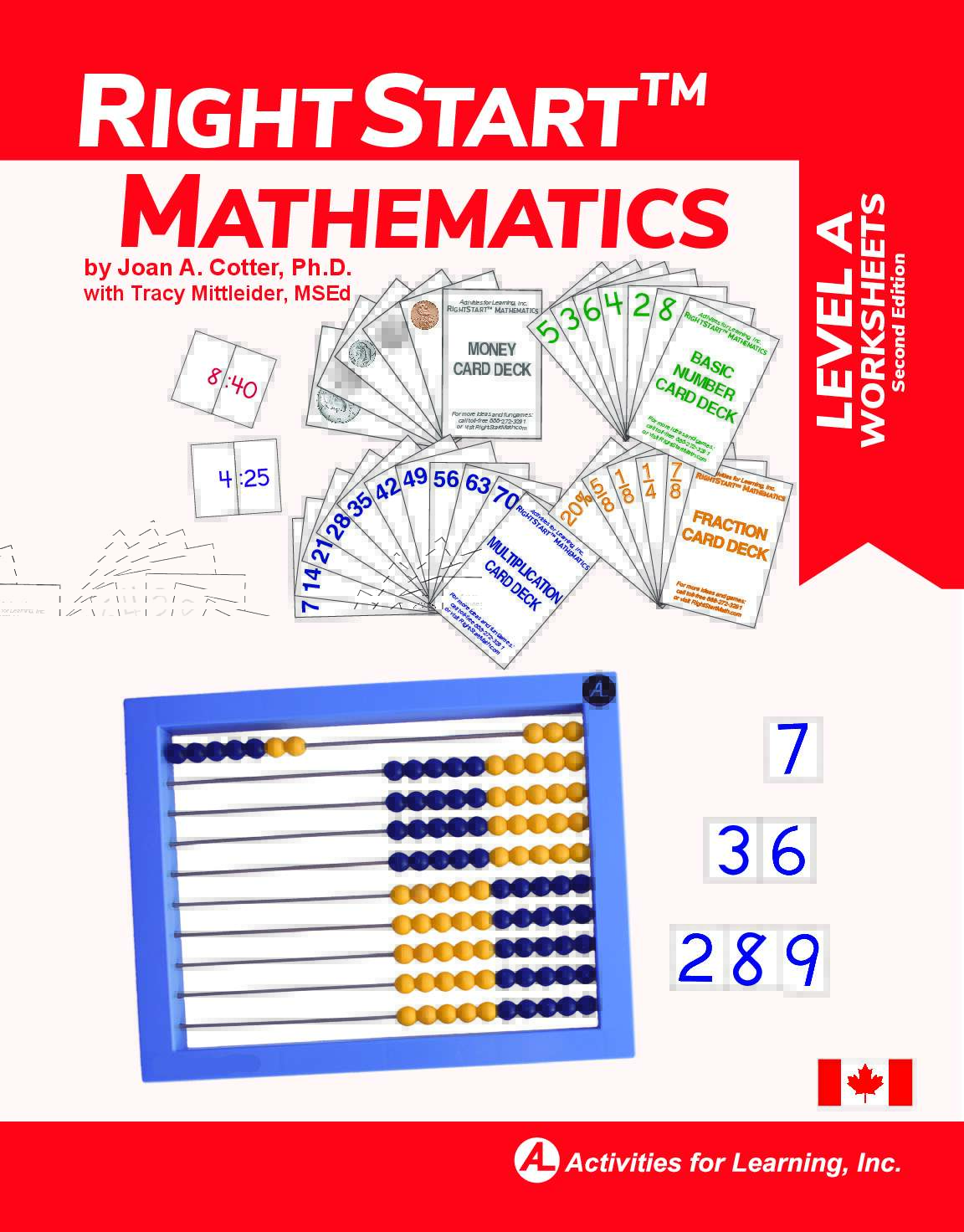 RightStart™ Mathematics Level A Worksheets Second Edition Canadian