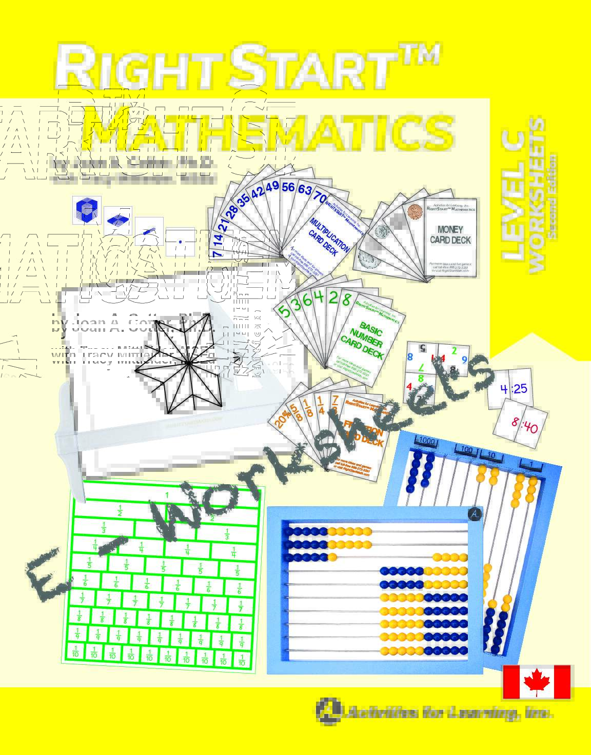 RightStart™ Mathematics Level C E-Worksheets Second Edition Canadian